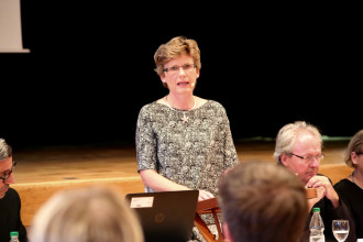 Schulpräsidentin Ursula von Burg schilderte die Herausforderungen in ihrer Zeit als interimistische Gemeindepräsidentin 