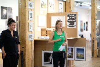 Die Teufnerin Katja Breitenmoser führte durch den ersten Workshop.