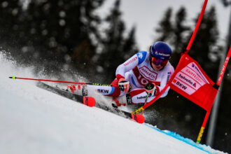 Der Teufner Nick Spörri wird für die Schweiz an der Junioren-Ski-Weltmeisterschaft starten. Fotos: zVg
