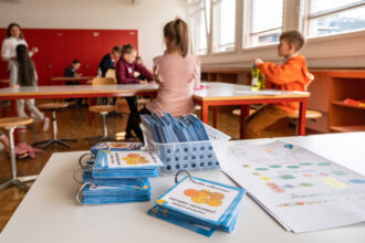 Die Kinder im Primarschulalter werden in Niederteufen betreut.