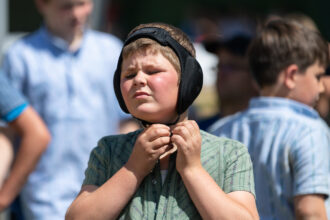 Michael Höhener in der Vorbereitung auf den nächsten Gang.