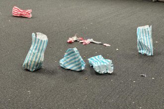 Was übrig bleibt von einem gelungenen Nachmittag. 