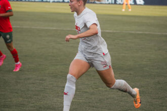 Nadine Riesen stammt aus Niederteufen und spielt ab dem 20. Juli an der Fussball-WM der Frauen. Fotos: zVg