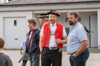 Impressionen von der Auffuhr und der Besammlung auf dem Zeughausplatz.